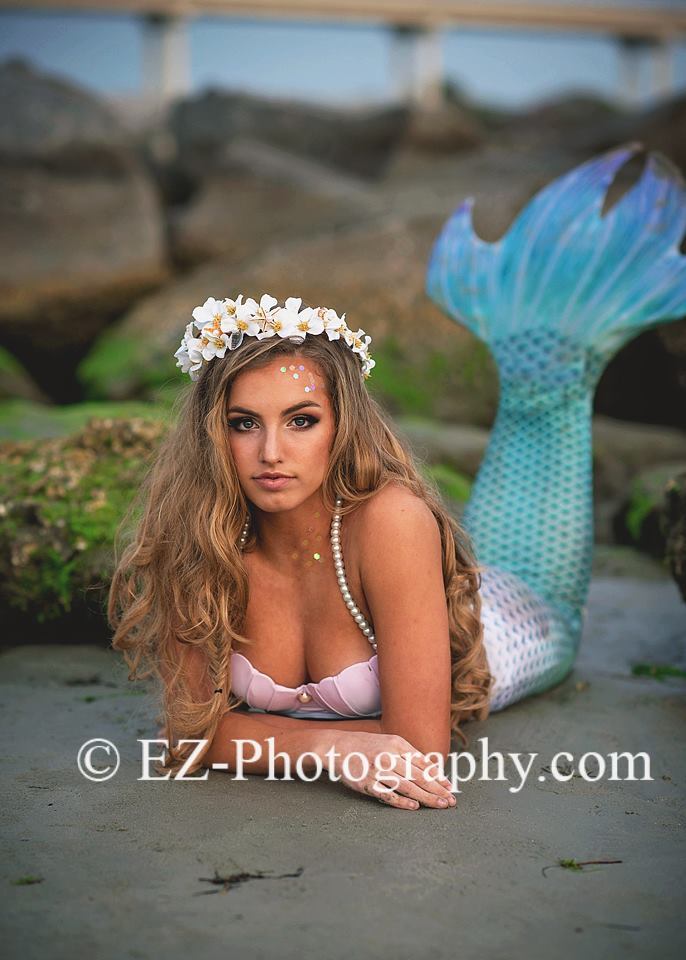 mermaid photo shoot melbourne fl