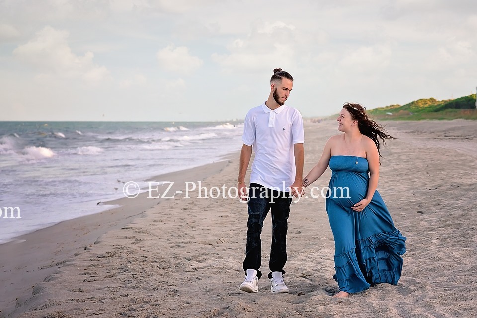 beach professional pregnancy portraits melbourne fl