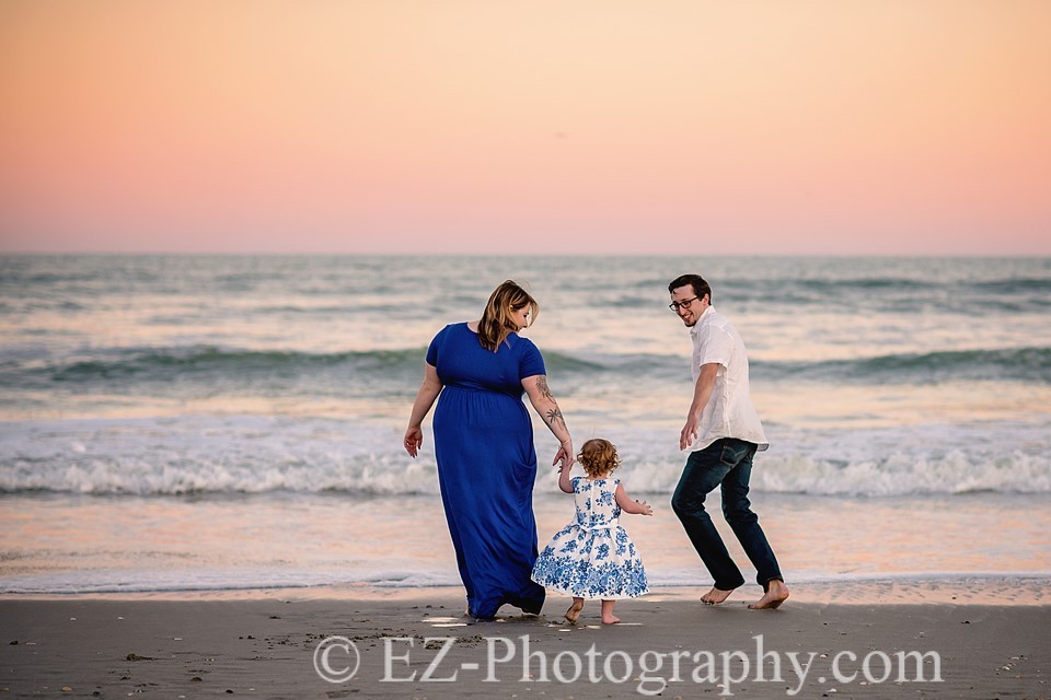 family beach photographer melbourne fl