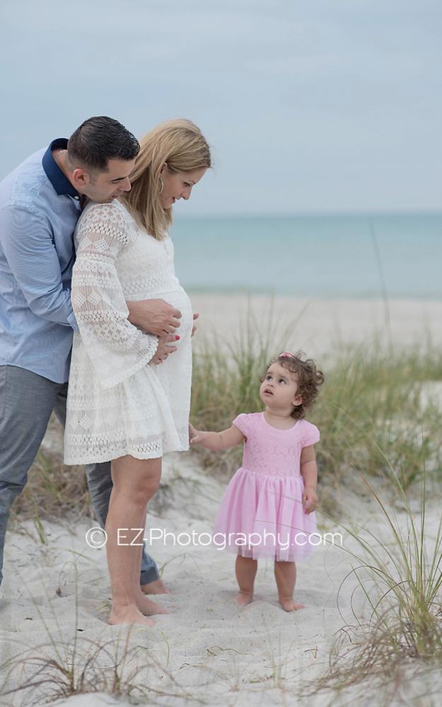 beach maternity photographer melbourne fl