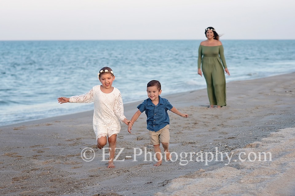 family beach photographer melbourne fl